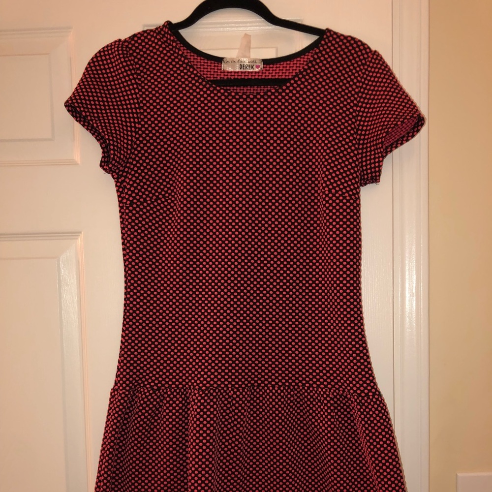 Pink and Black dress